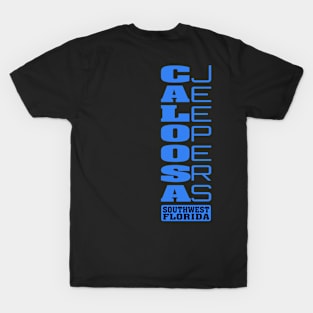 Light Blue Vertical Logo T-Shirt